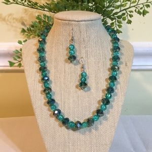 Turquoise Necklace w/Earrings